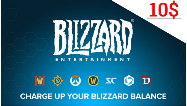 Blizzard Card 10 USD